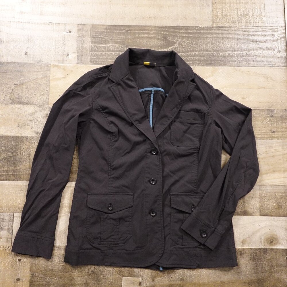 Eddie Bauer Women's Black Travel Blazer Size 10